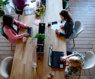 3 people at a workplace disciplinary meeting