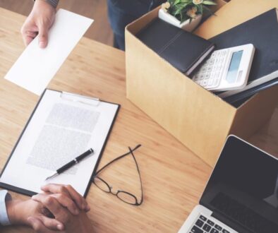 man given his redundancy notice