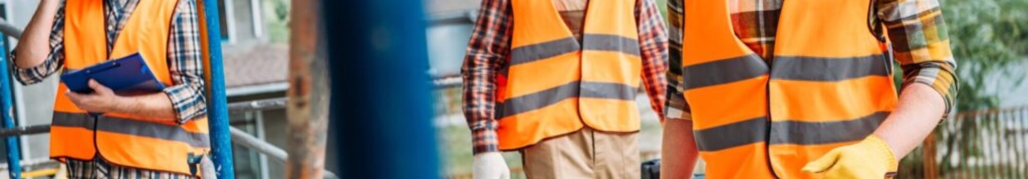 contractors working on a site